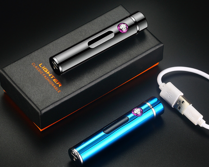 Electric Plasma Lighter — Windproof USB Rechargeable