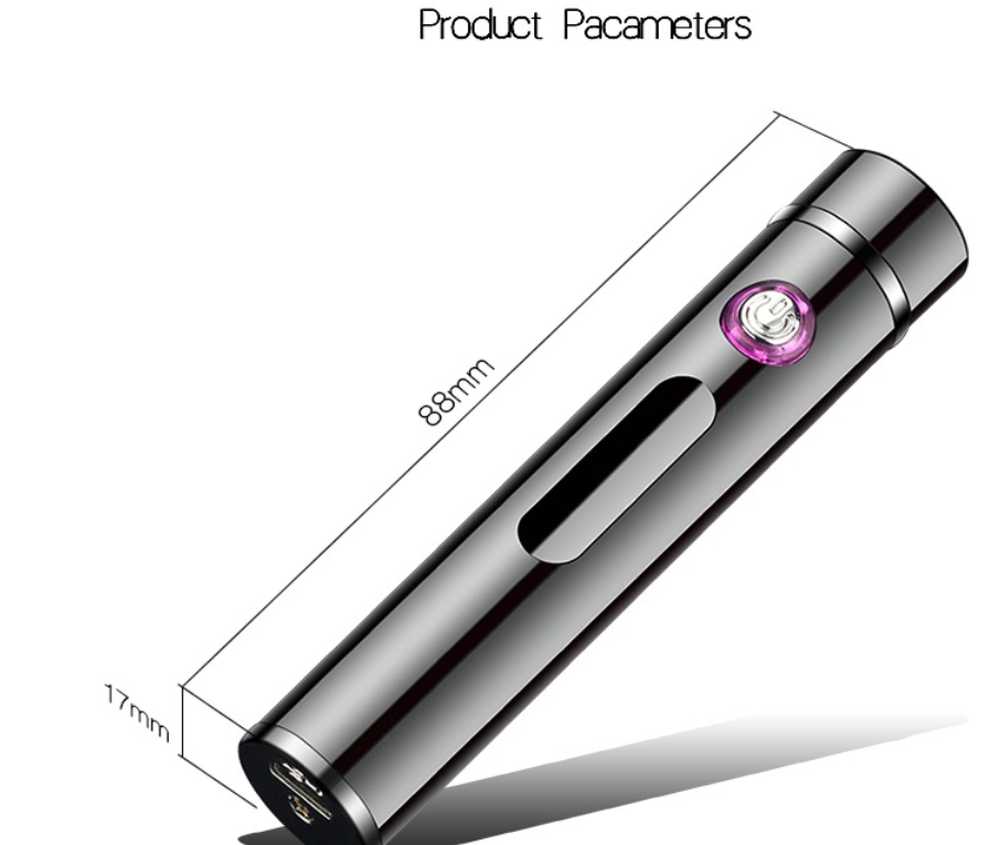 Electric Plasma Lighter — Windproof USB Rechargeable