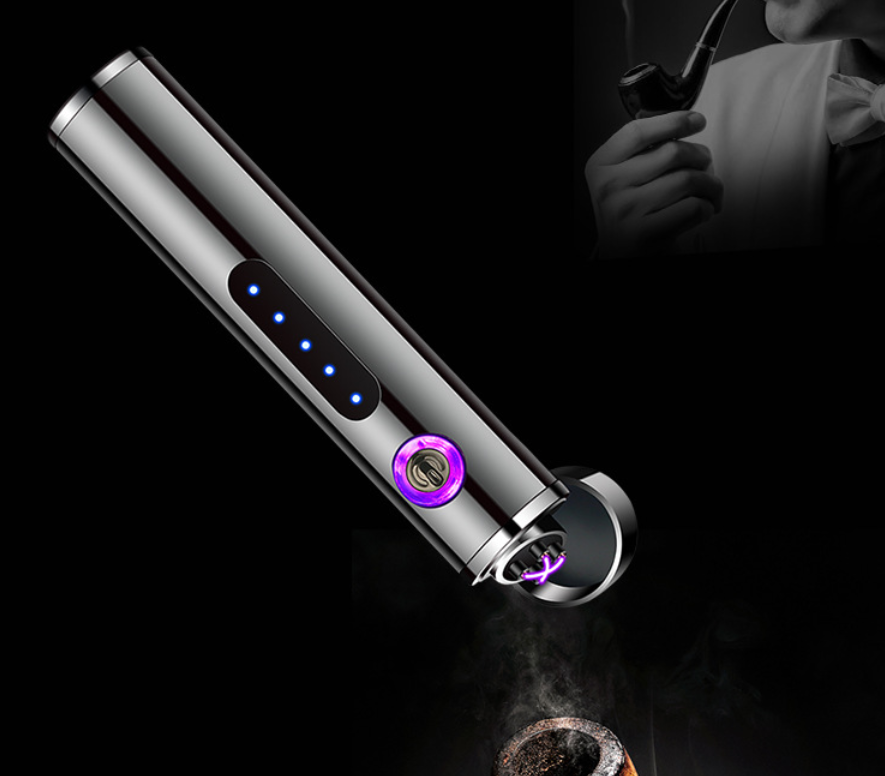 Electric Plasma Lighter — Windproof USB Rechargeable