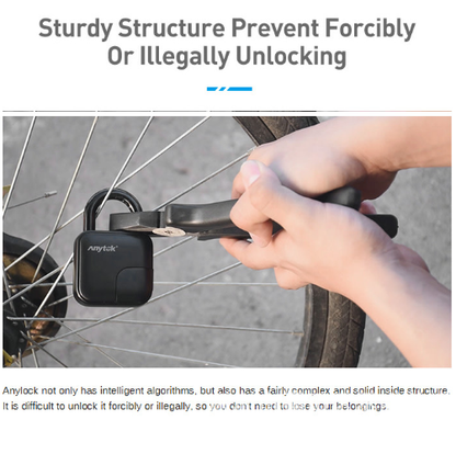 Smart Fingerprint Padlock — Keyless Security at Your Fingertip