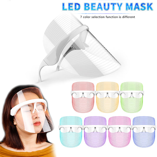 7-Color LED Light Therapy Mask — Spa-Grade Skin Rejuvenation